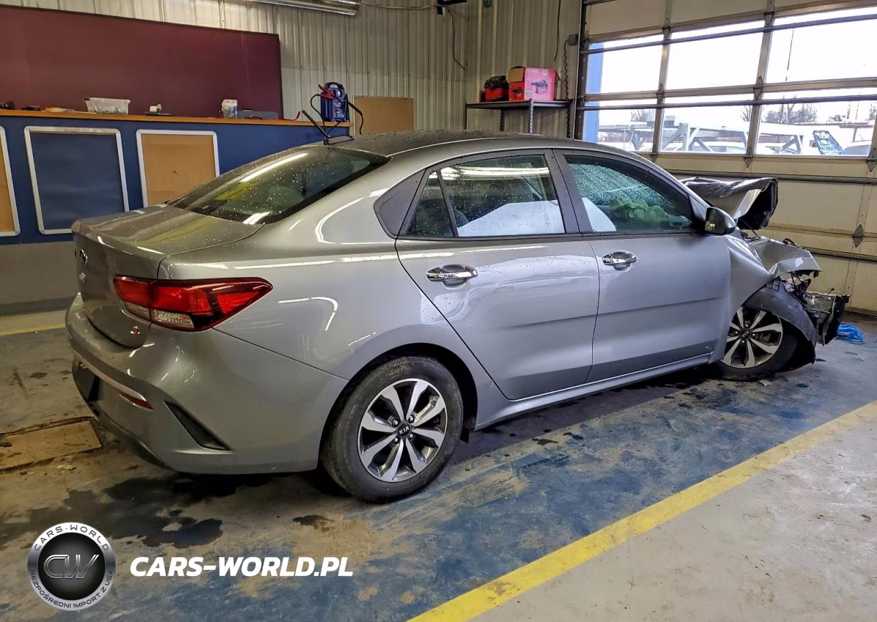 2021 Kia Rio Lx VIN:3KPA24AD1ME385024 - 3
