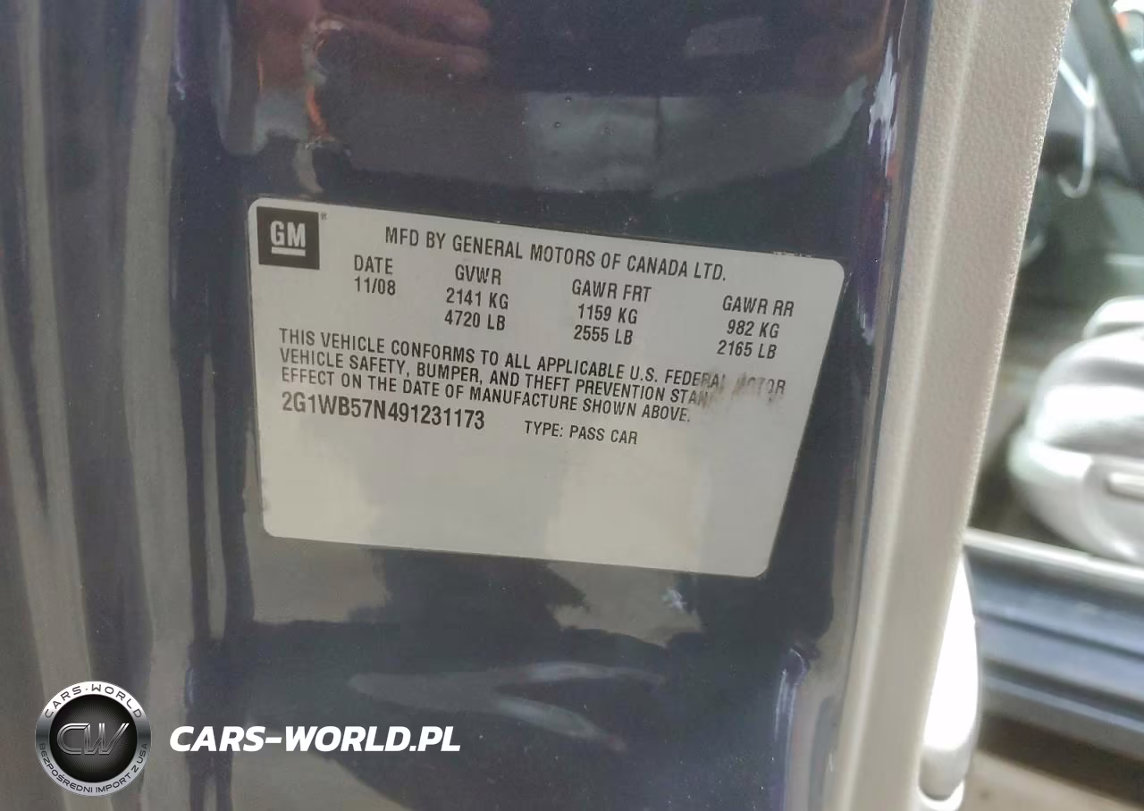 2009 Chevrolet Impala Ls VIN:2G1WB57N491231173 - 12