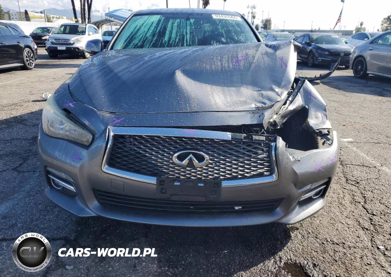 2015 Infiniti Q50 Base VIN:JN1BV7AP2FM341001 - 5