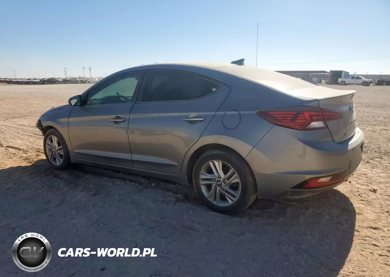2019 Hyundai Elantra Sel VIN:KMHD84LF3KU738187 - 2