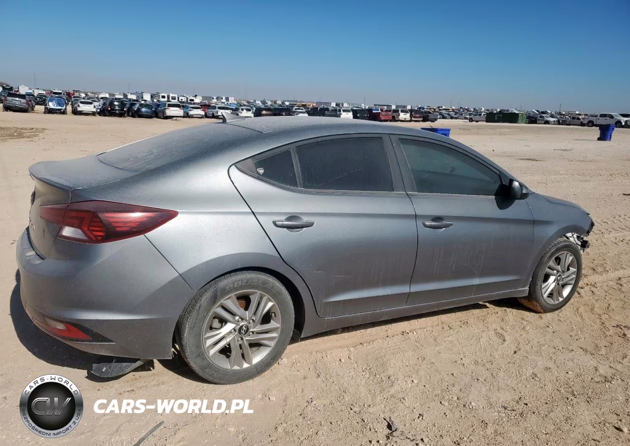 2019 Hyundai Elantra Sel VIN:KMHD84LF3KU738187 - 3
