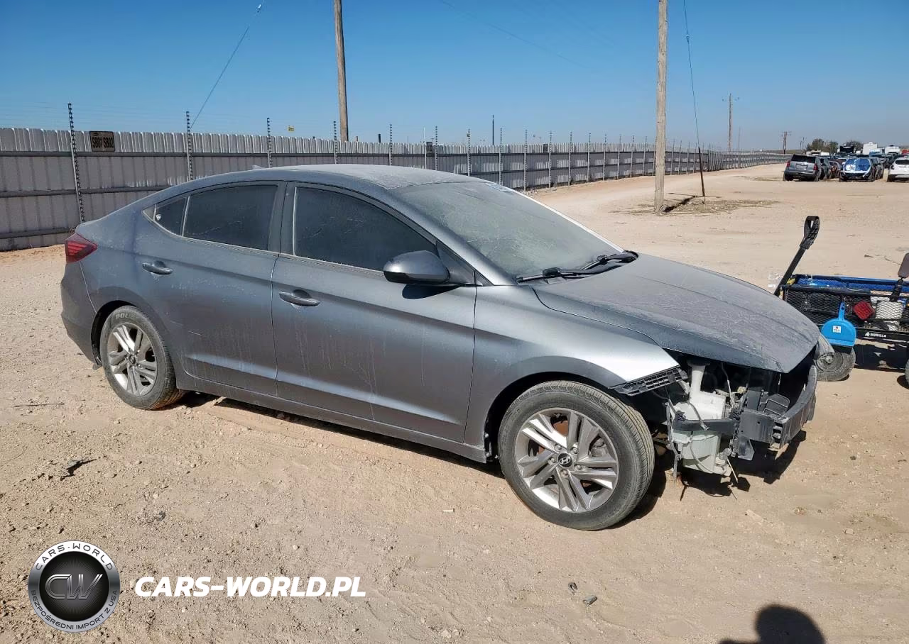 2019 Hyundai Elantra Sel VIN:KMHD84LF3KU738187 - 4