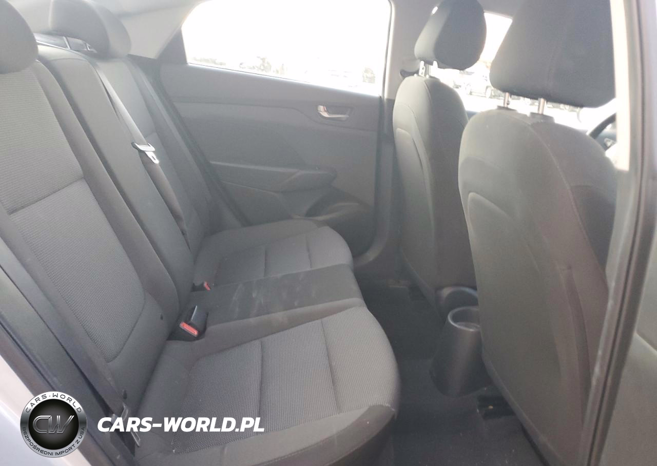 2021 Hyundai Accent Se VIN:3KPC24A60ME131475 - 10
