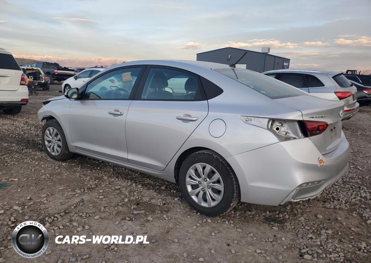 2021 Hyundai Accent Se VIN:3KPC24A60ME131475 - 2