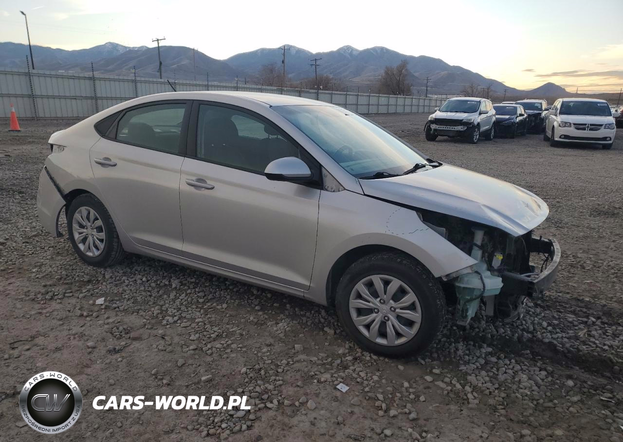 2021 Hyundai Accent Se VIN:3KPC24A60ME131475 - 4