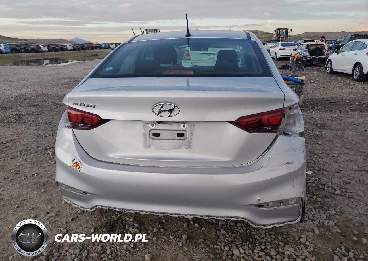 2021 Hyundai Accent Se VIN:3KPC24A60ME131475 - 6