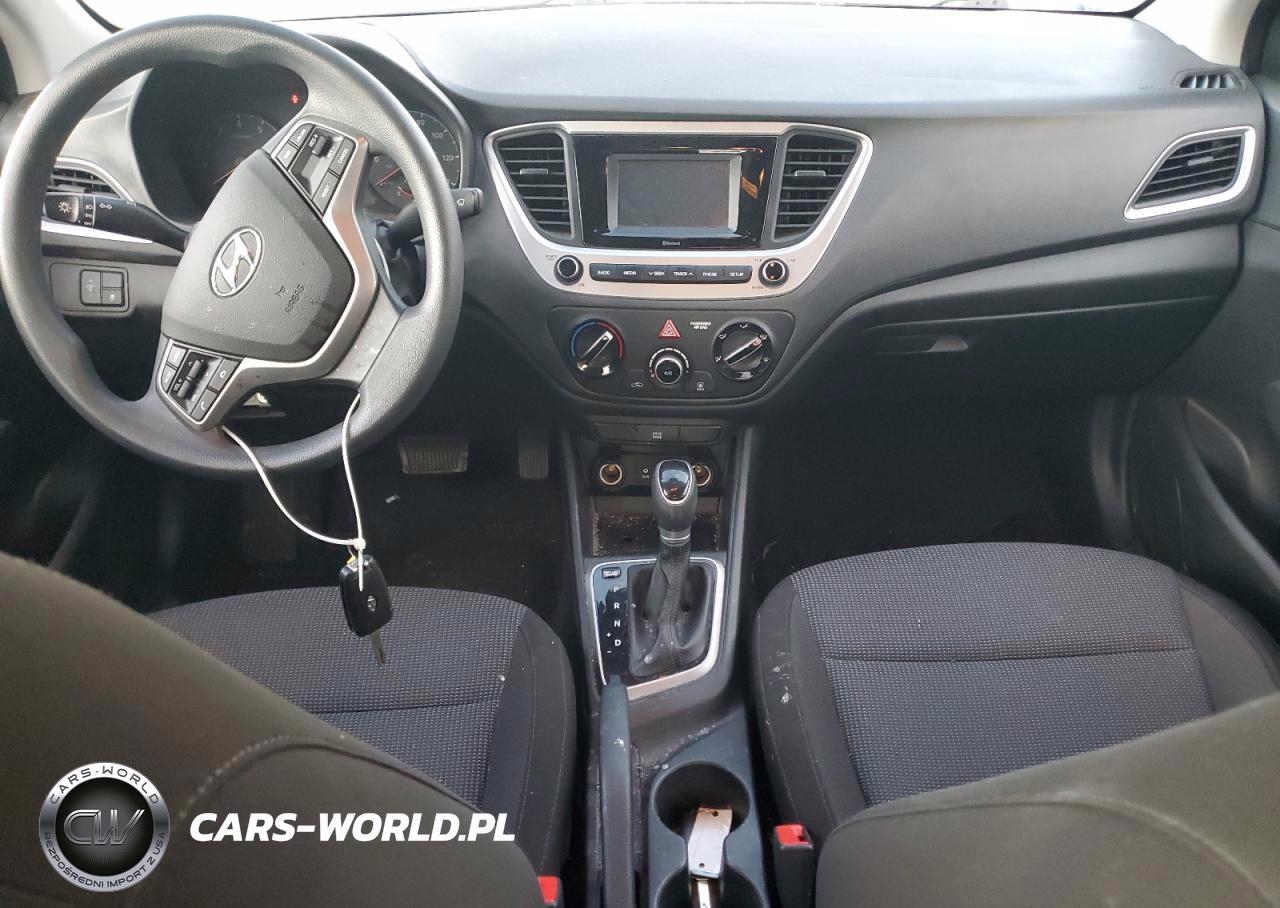 2021 Hyundai Accent Se VIN:3KPC24A60ME131475 - 8