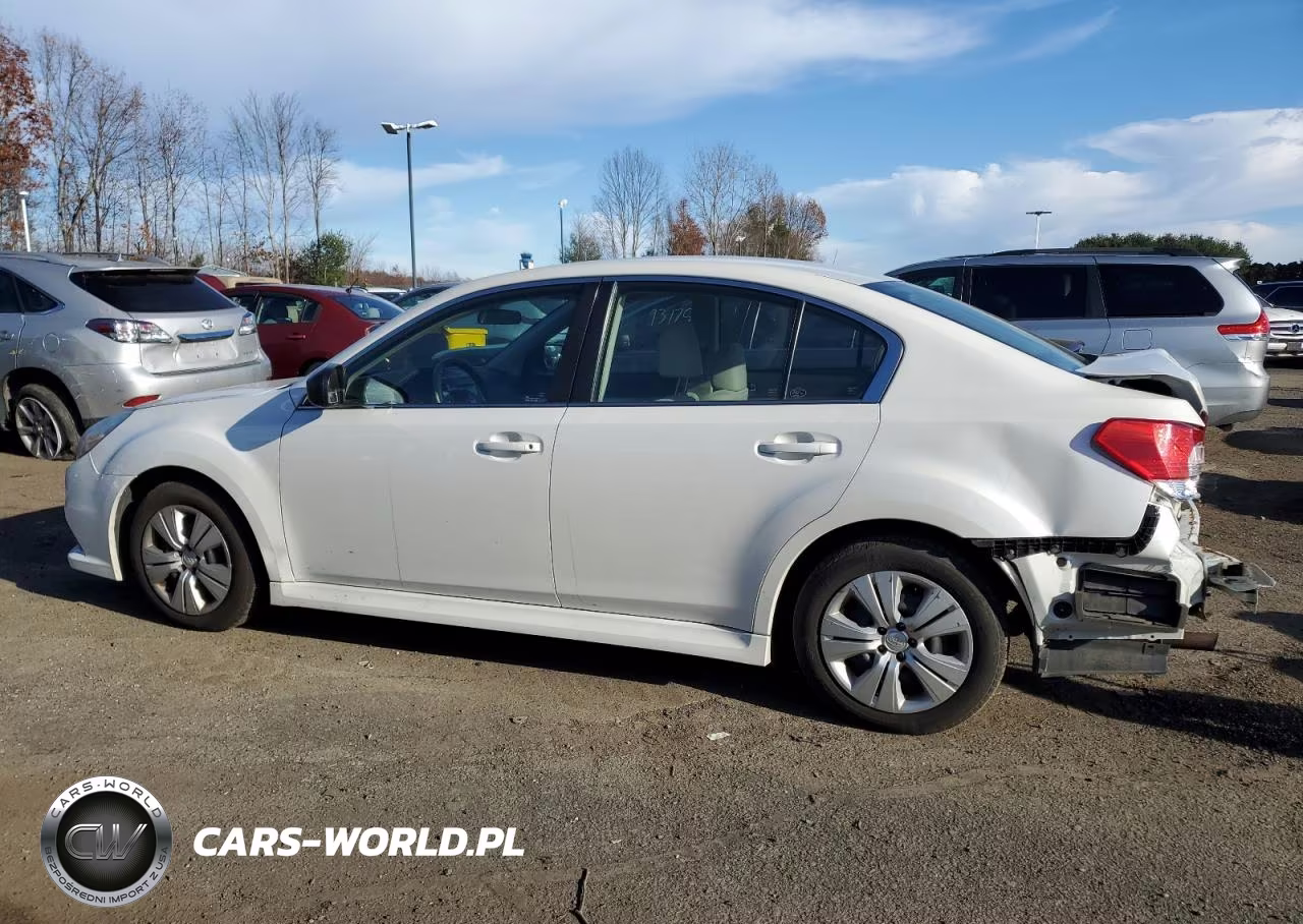 2013 Subaru Legacy 2.5I VIN:4S3BMBA61D3024274 - 2