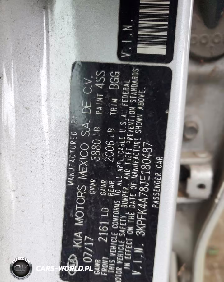 2018 Kia Forte Lx VIN:3KPFK4A78JE180487 - 12