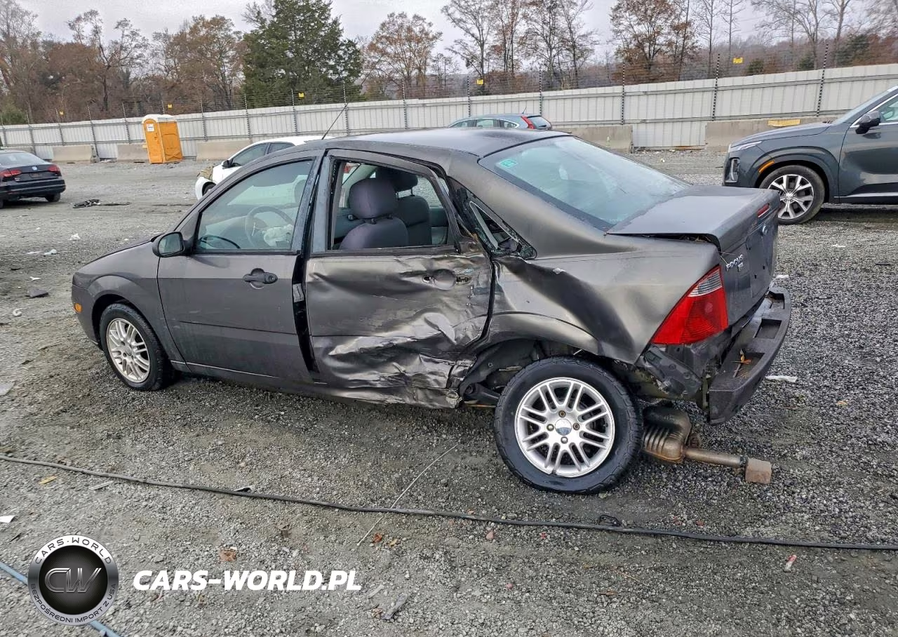 2007 Ford Focus Zx4 VIN:1FAFP34N87W366363 - 2