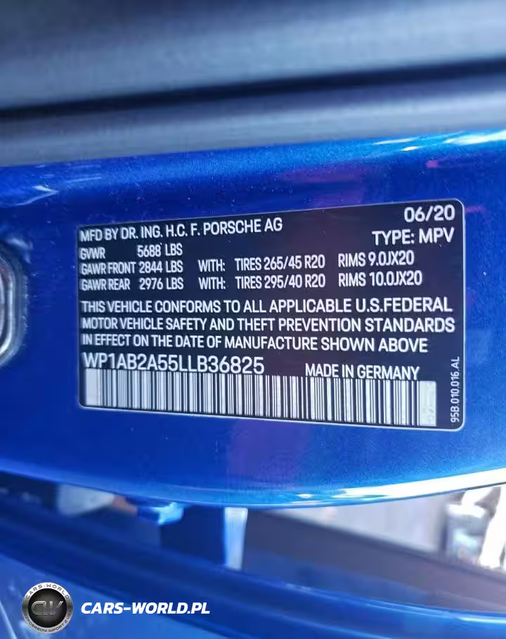 2020 Porsche Macan S VIN:WP1AB2A55LLB36825 - 12
