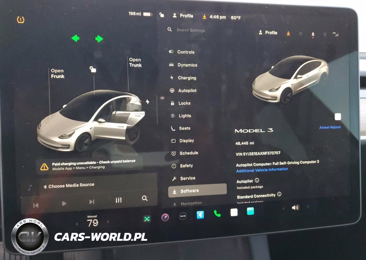2022 Tesla Model 3 VIN:5YJ3E1EAXNF373707 - 9