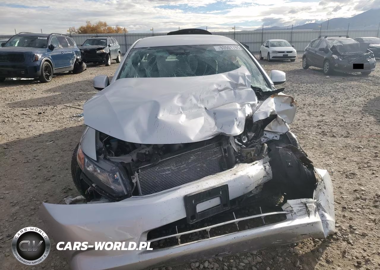 2012 Honda Civic Lx VIN:2HGFB2F55CH605121 - 5
