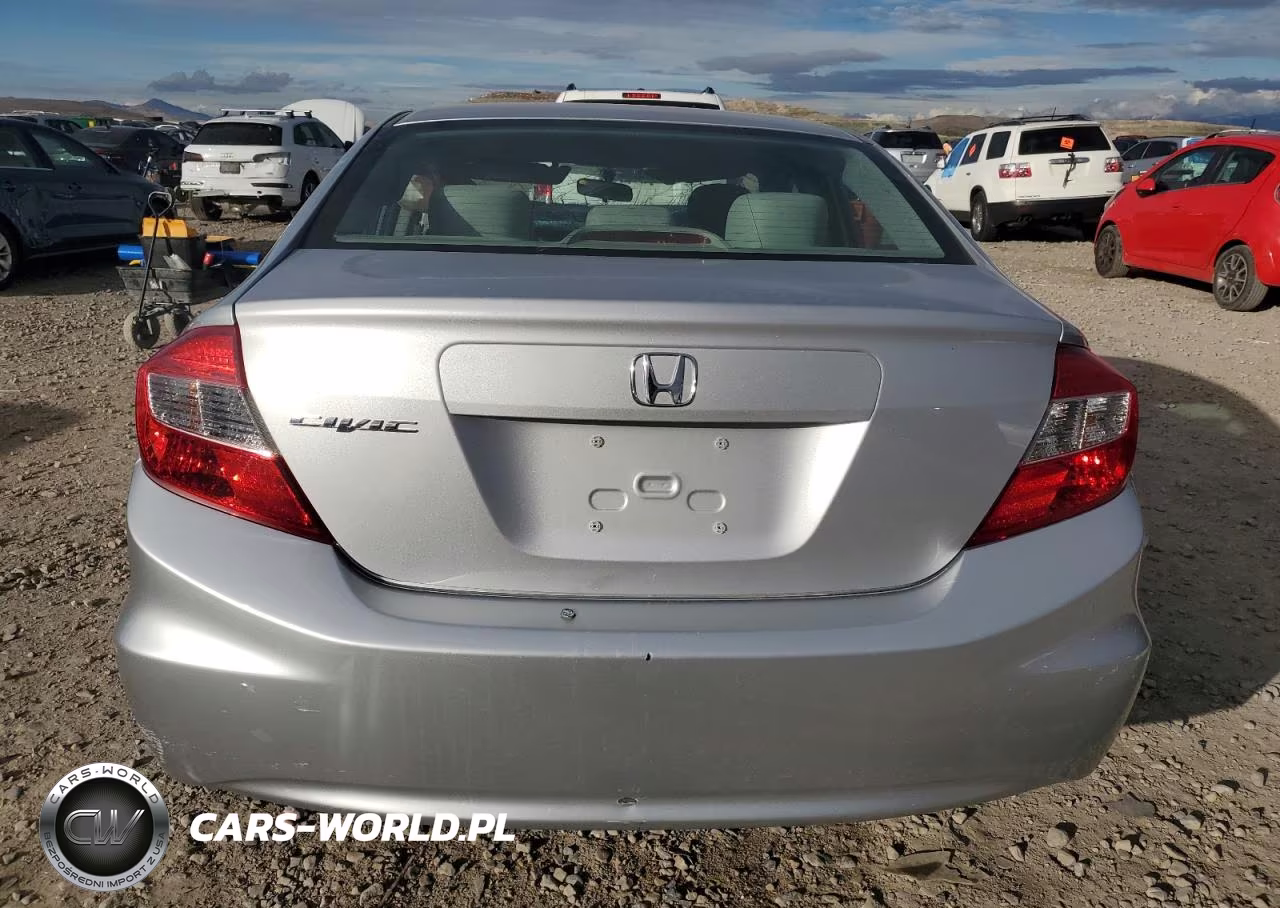 2012 Honda Civic Lx VIN:2HGFB2F55CH605121 - 6