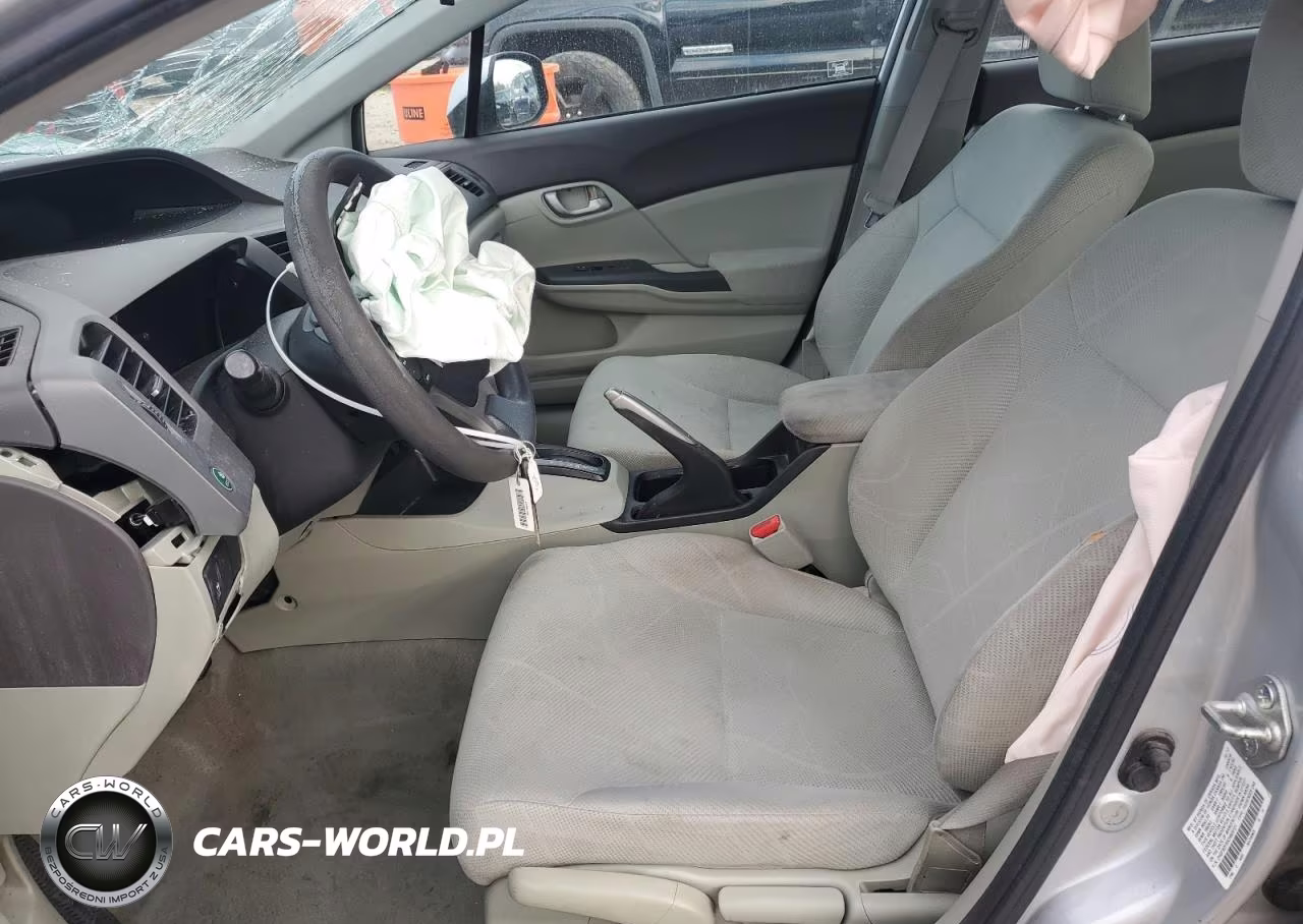 2012 Honda Civic Lx VIN:2HGFB2F55CH605121 - 7