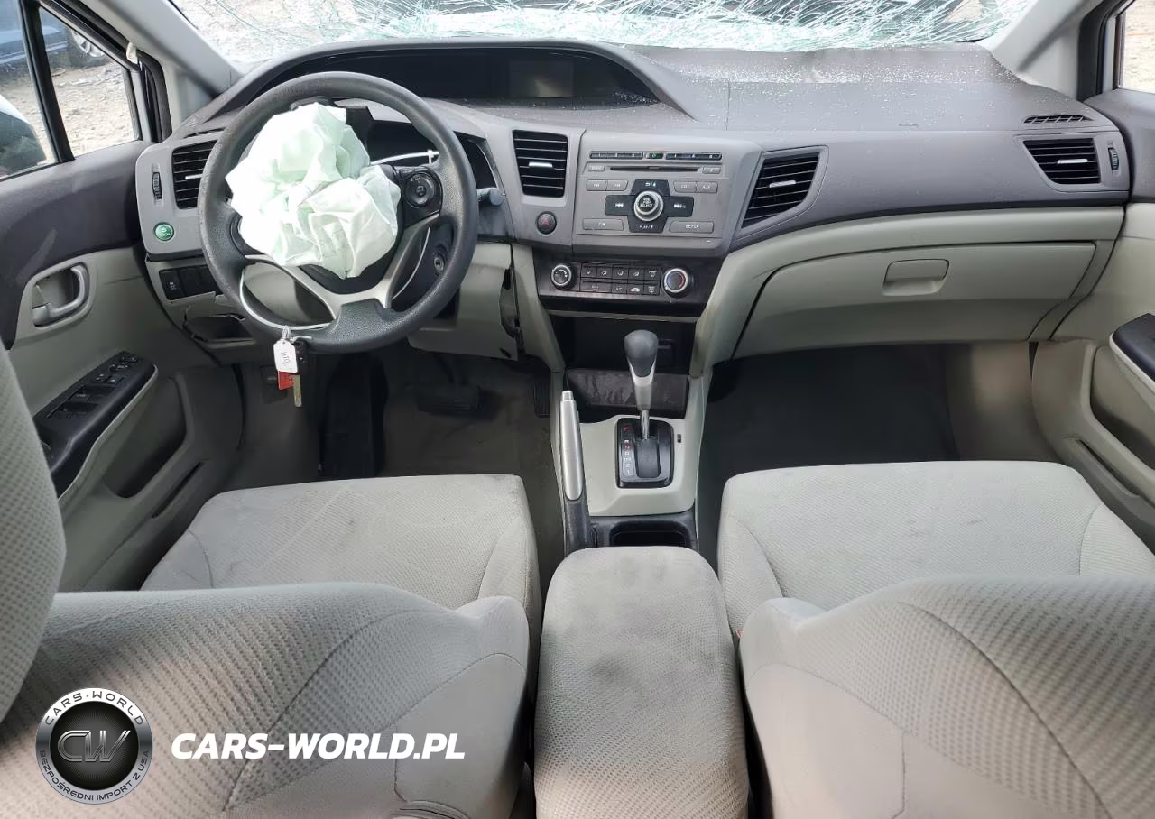 2012 Honda Civic Lx VIN:2HGFB2F55CH605121 - 8