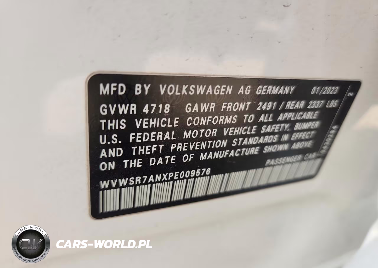 2023 Volkswagen Arteon Se R-Line VIN:WVWSR7ANXPE009576 - 12