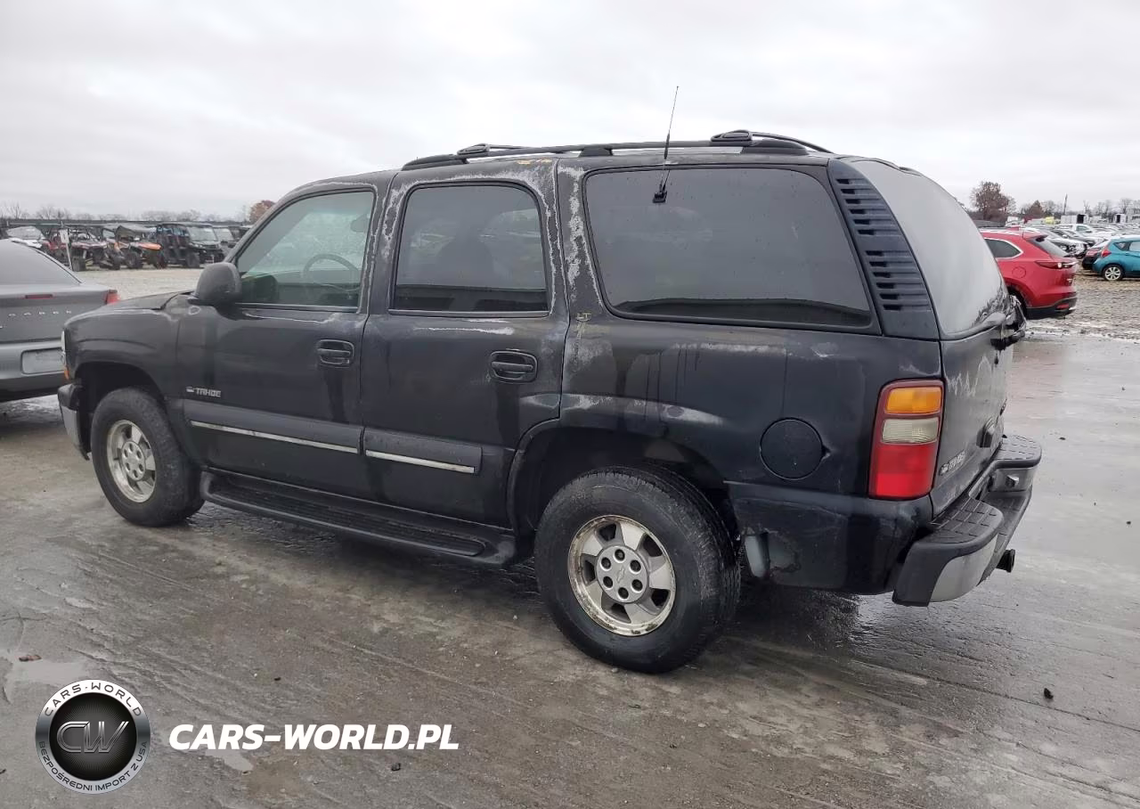 2001 Chevrolet Tahoe K1500 VIN:1GNEK13T71J255341 - 2