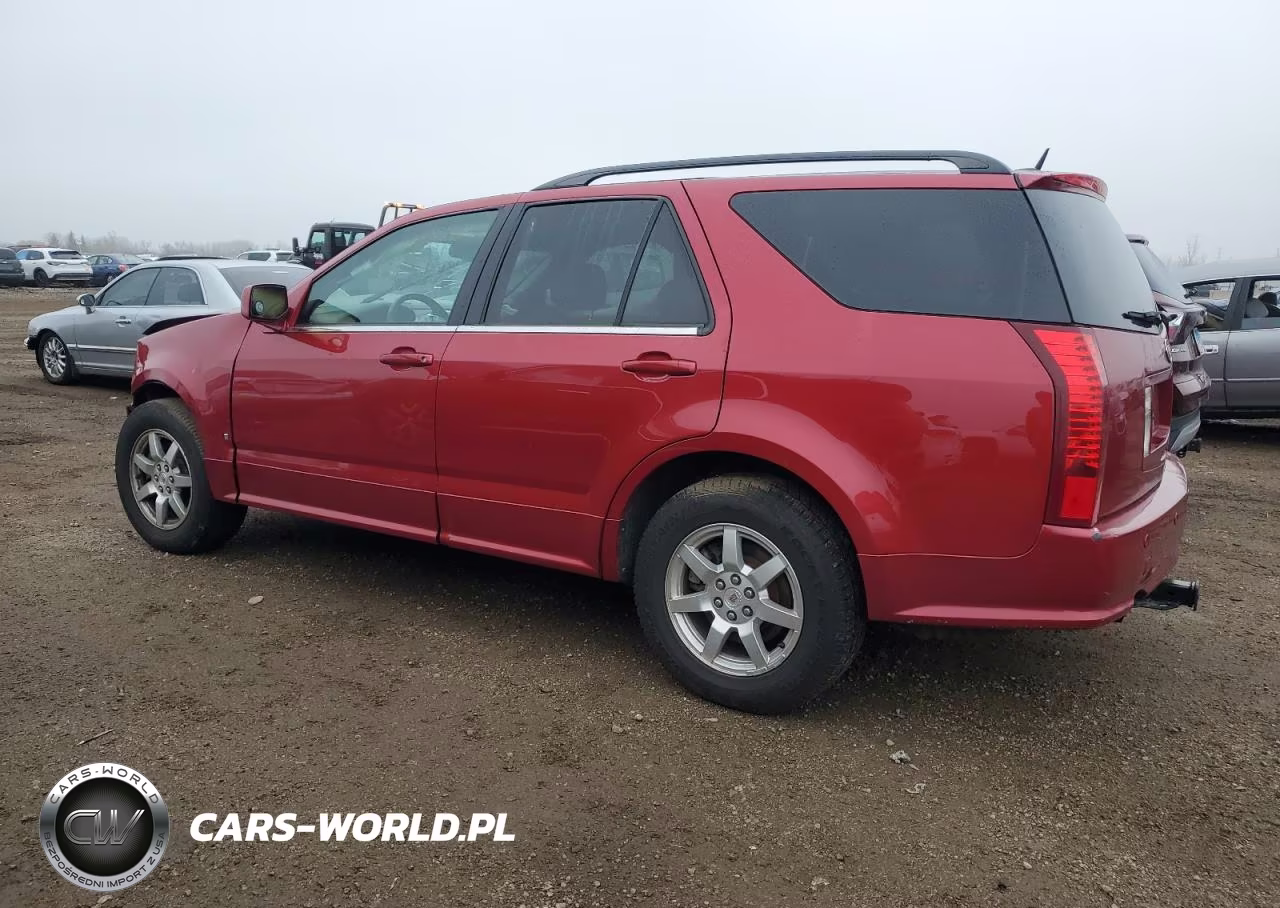2008 Cadillac Srx VIN:1GYEE437780183247 - 2