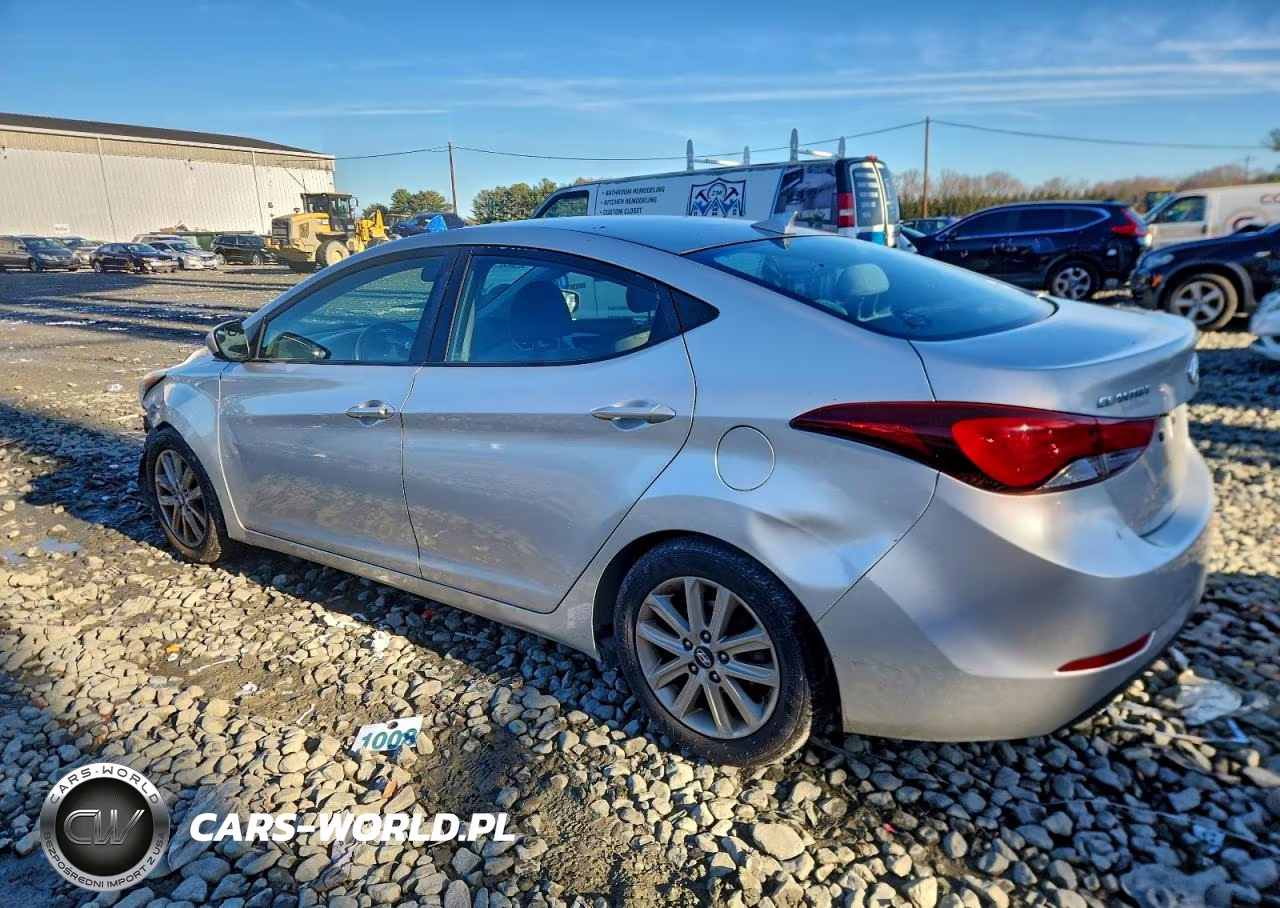2014 Hyundai Elantra Se VIN:KMHDH4AE7EU066360 - 2