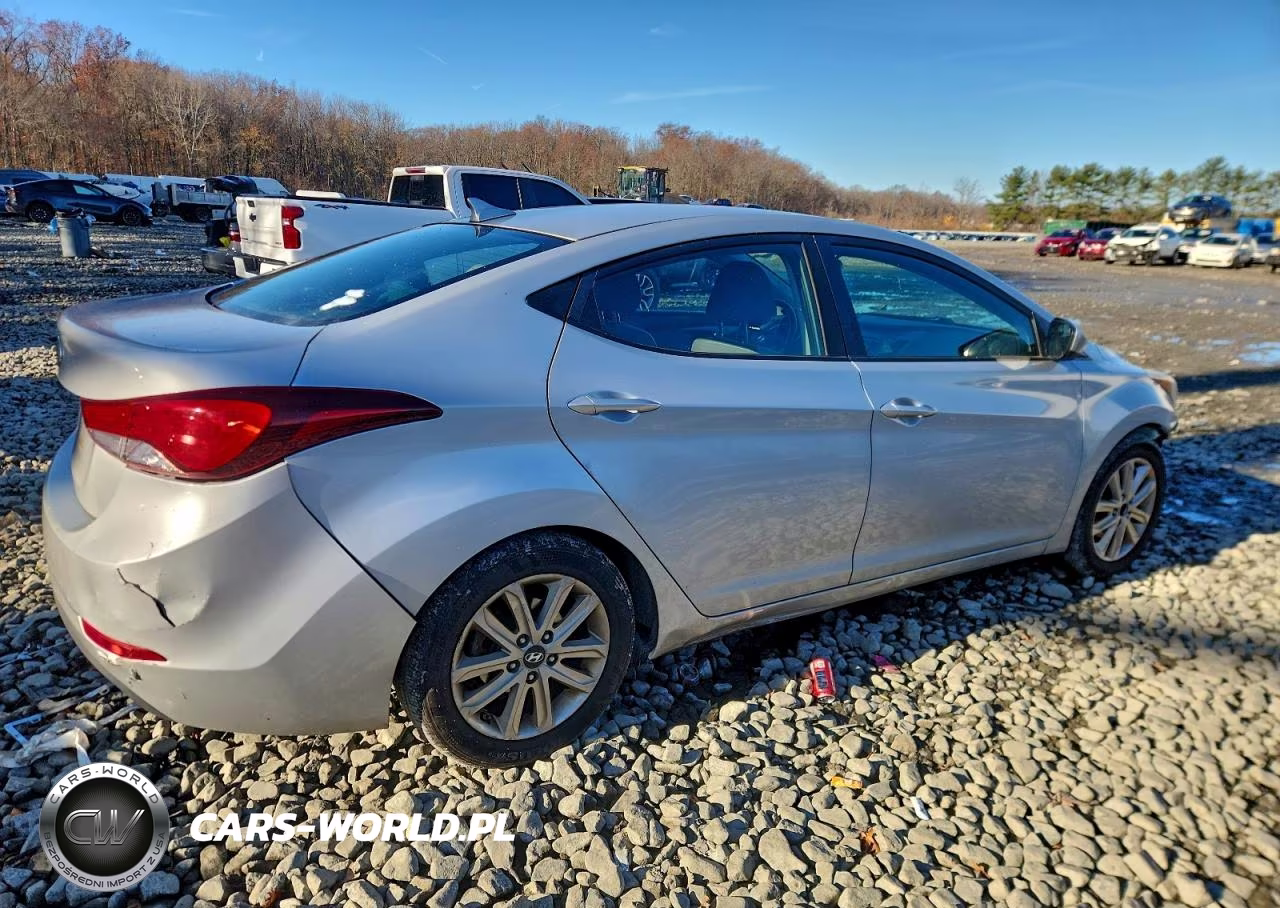 2014 Hyundai Elantra Se VIN:KMHDH4AE7EU066360 - 3