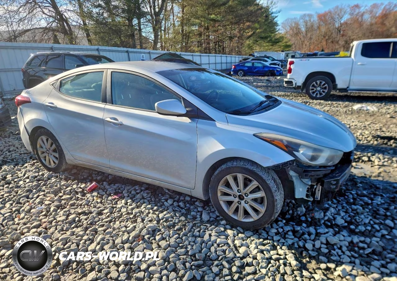 2014 Hyundai Elantra Se VIN:KMHDH4AE7EU066360 - 4