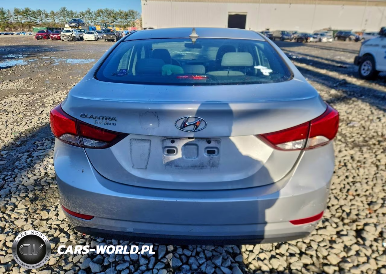2014 Hyundai Elantra Se VIN:KMHDH4AE7EU066360 - 6