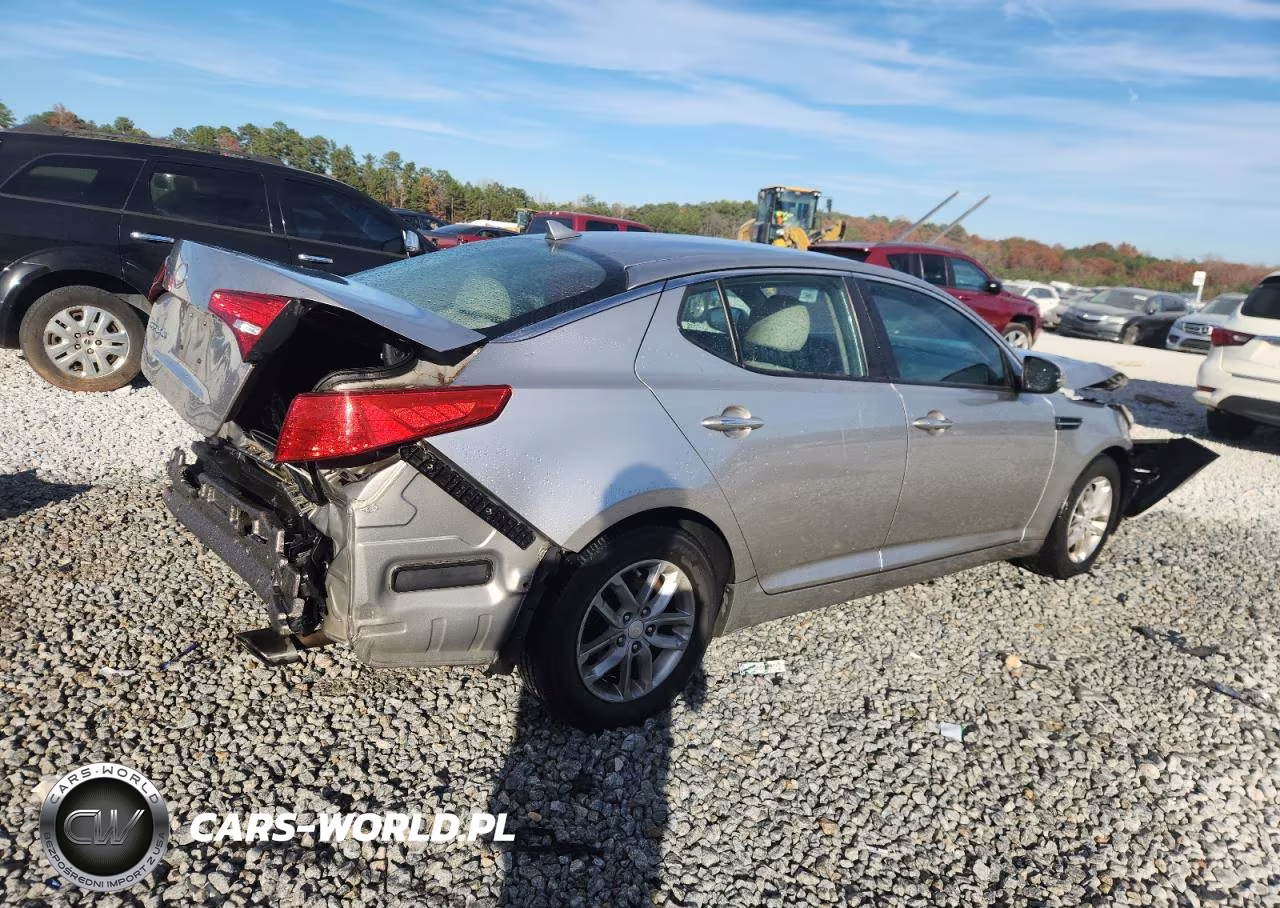 2013 Kia Optima Lx VIN:KNAGM4A76D5352172 - 3