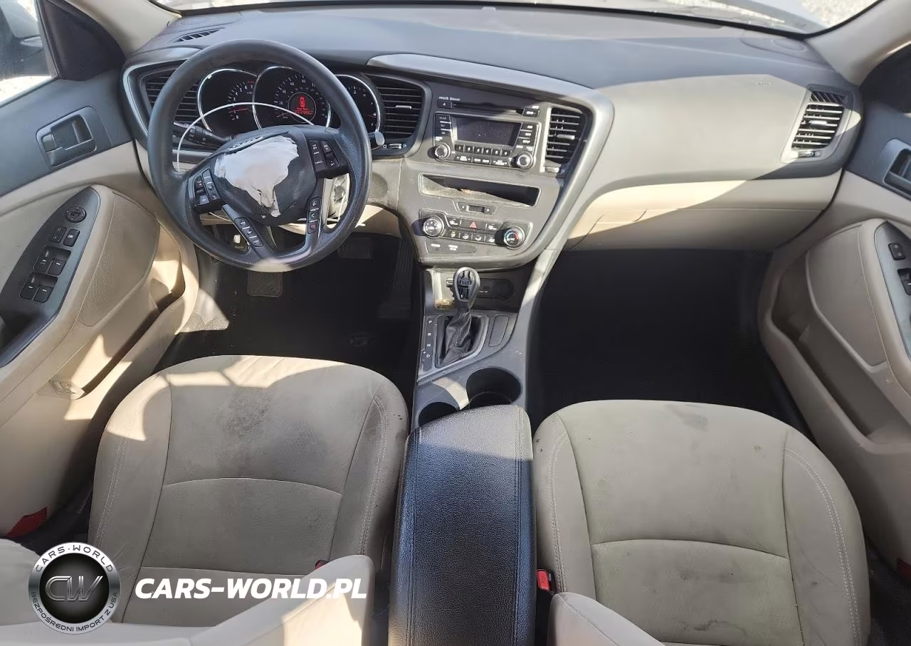 2013 Kia Optima Lx VIN:KNAGM4A76D5352172 - 8
