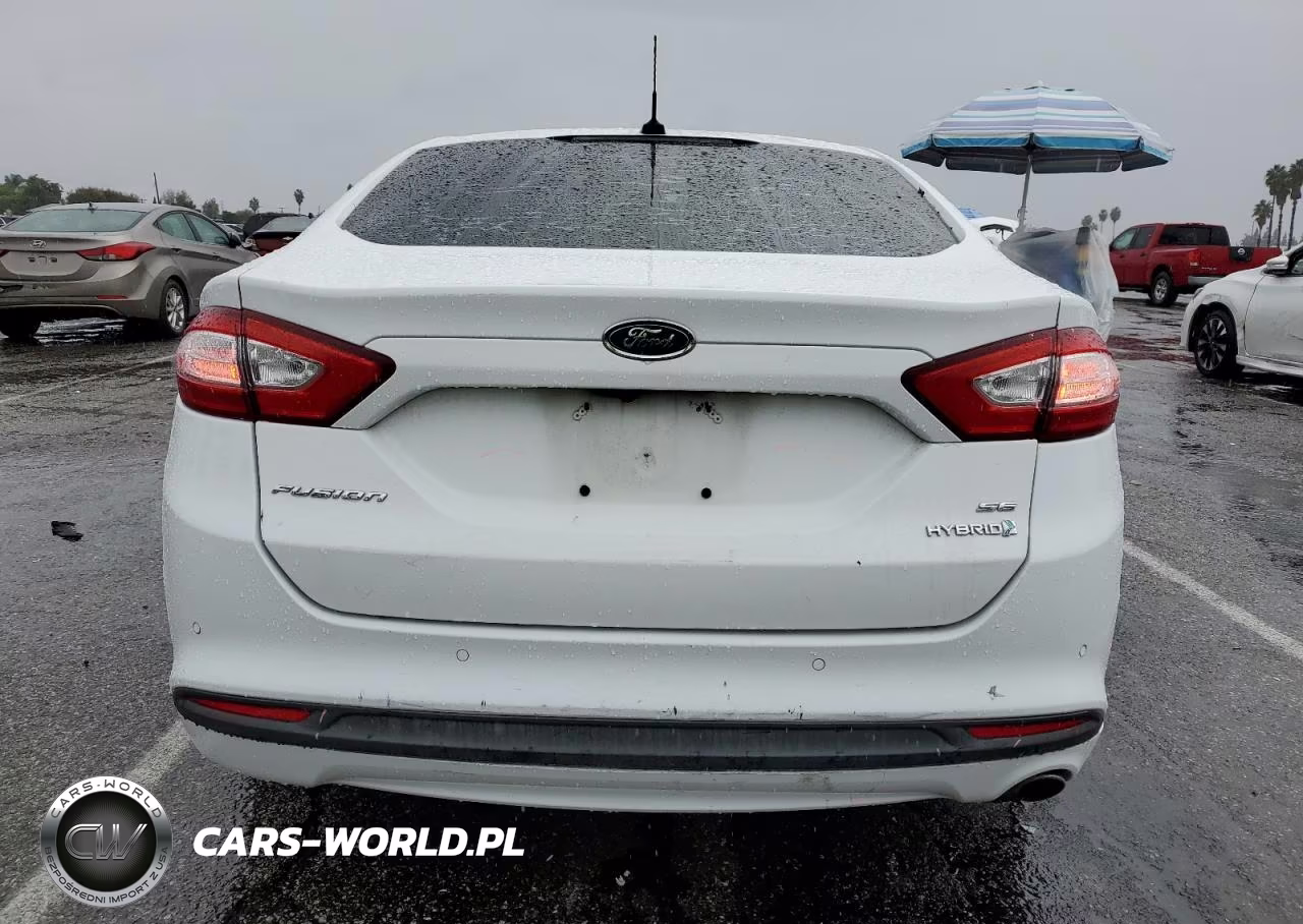2016 Ford Fusion Se Hybrid VIN:3FA6P0LU1GR281410 - 6