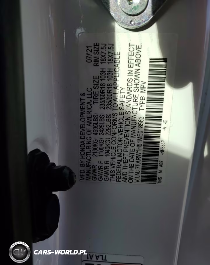 2021 Honda Cr-V Ex VIN:7FARW1H51ME018563 - 14