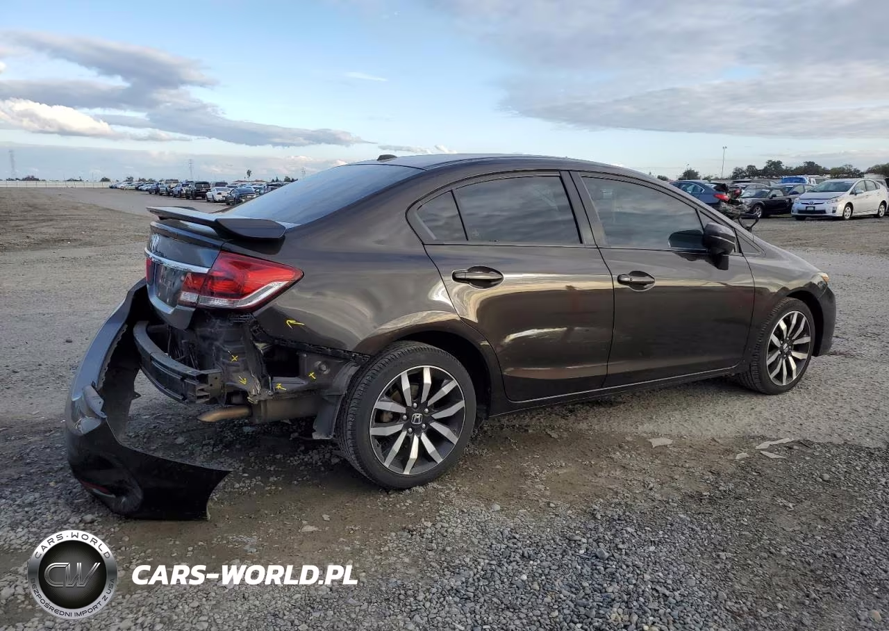 2014 Honda Civic Exl VIN:2HGFB2F9XEH523519 - 3