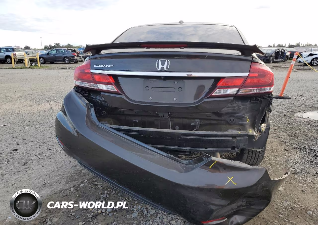 2014 Honda Civic Exl VIN:2HGFB2F9XEH523519 - 6