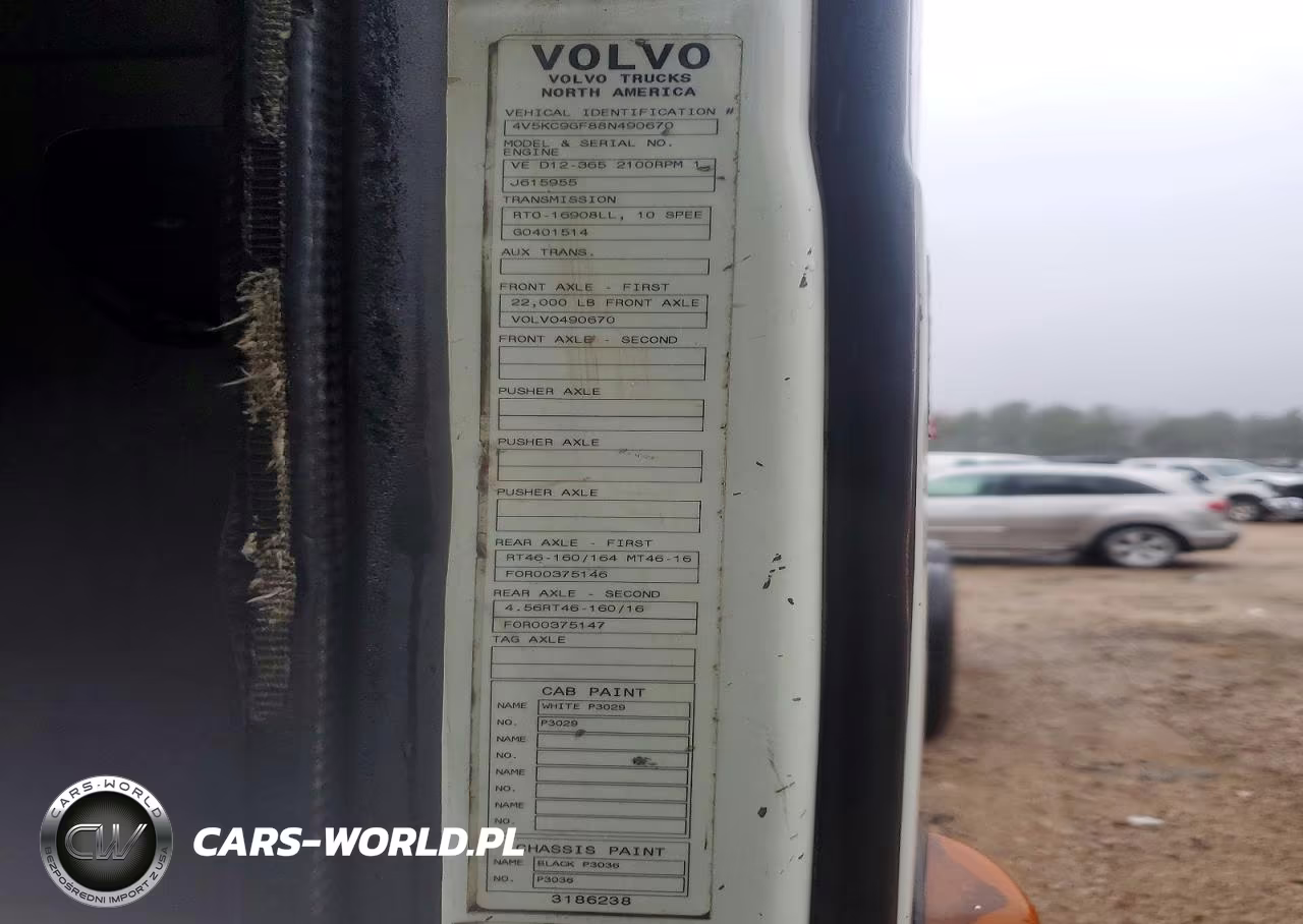 2008 Volvo Vhd VIN:4V5KC9GF88N490670 - 10