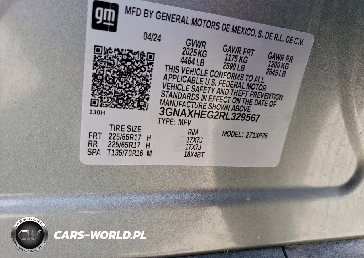 2024 Chevrolet Equinox Ls VIN:3GNAXHEG2RL329567 - 14