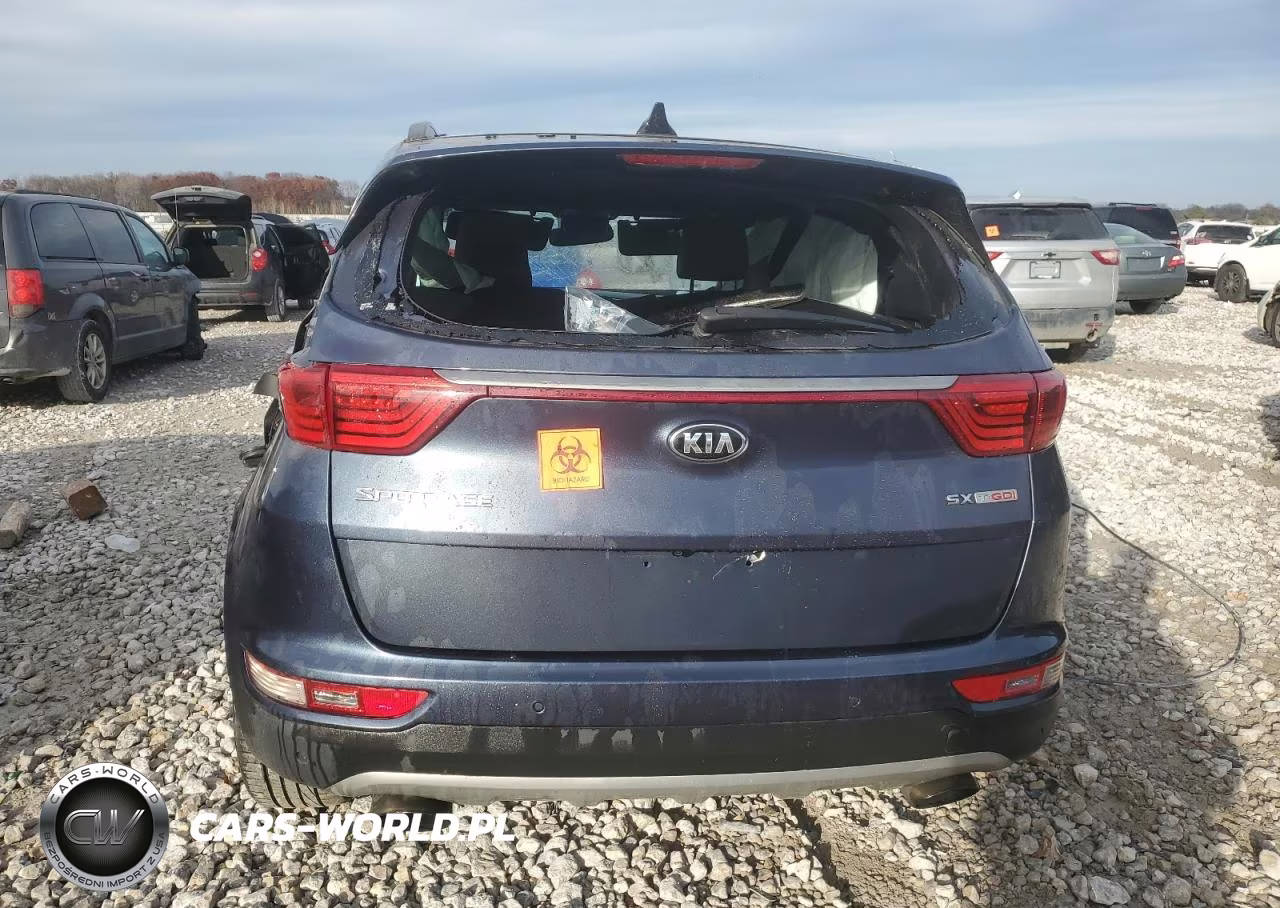 2018 Kia Sportage Sx VIN:KNDPRCA68J7379377 - 6