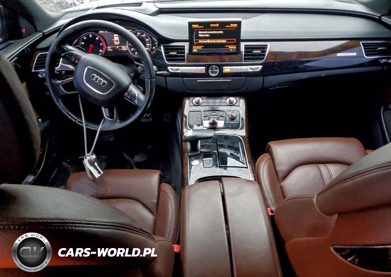 2015 Audi A8 L Quattro VIN:WAU3GAFDXFN009211 - 8