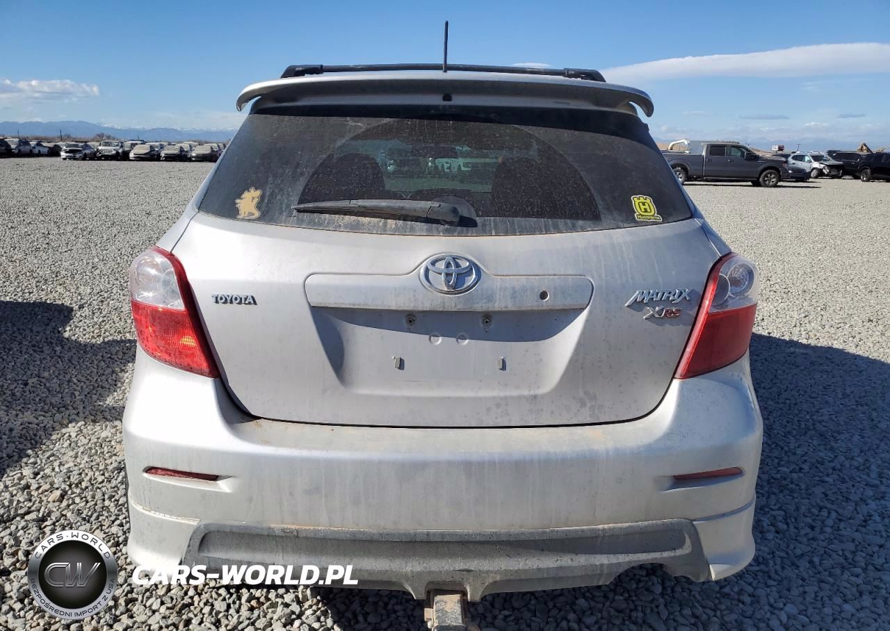 2009 Toyota Corolla Matrix Xrs VIN:2T1GE40E99C001170 - 6