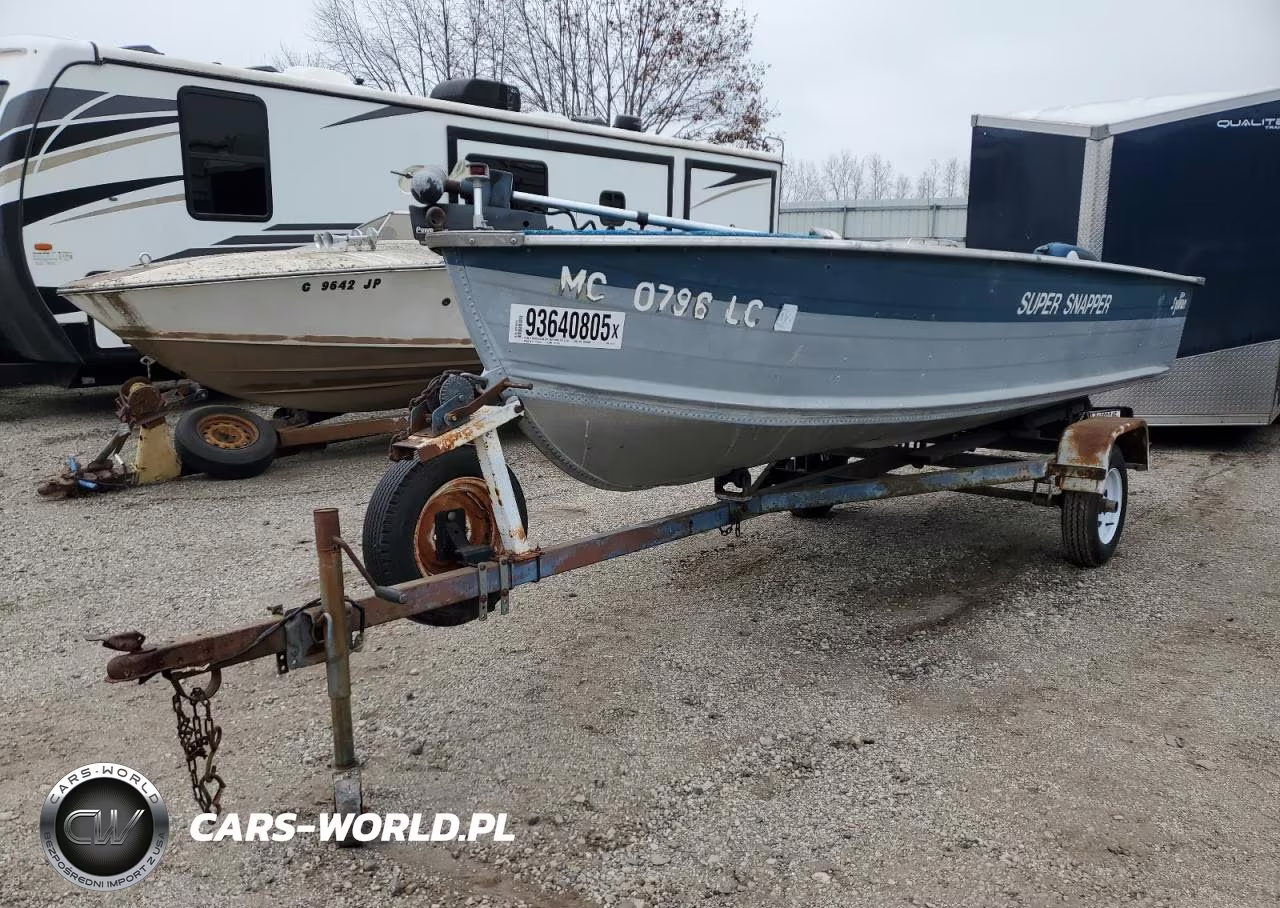 1993 Sylvan Super Snapper Boat VIN:SYL28301A787 - 2