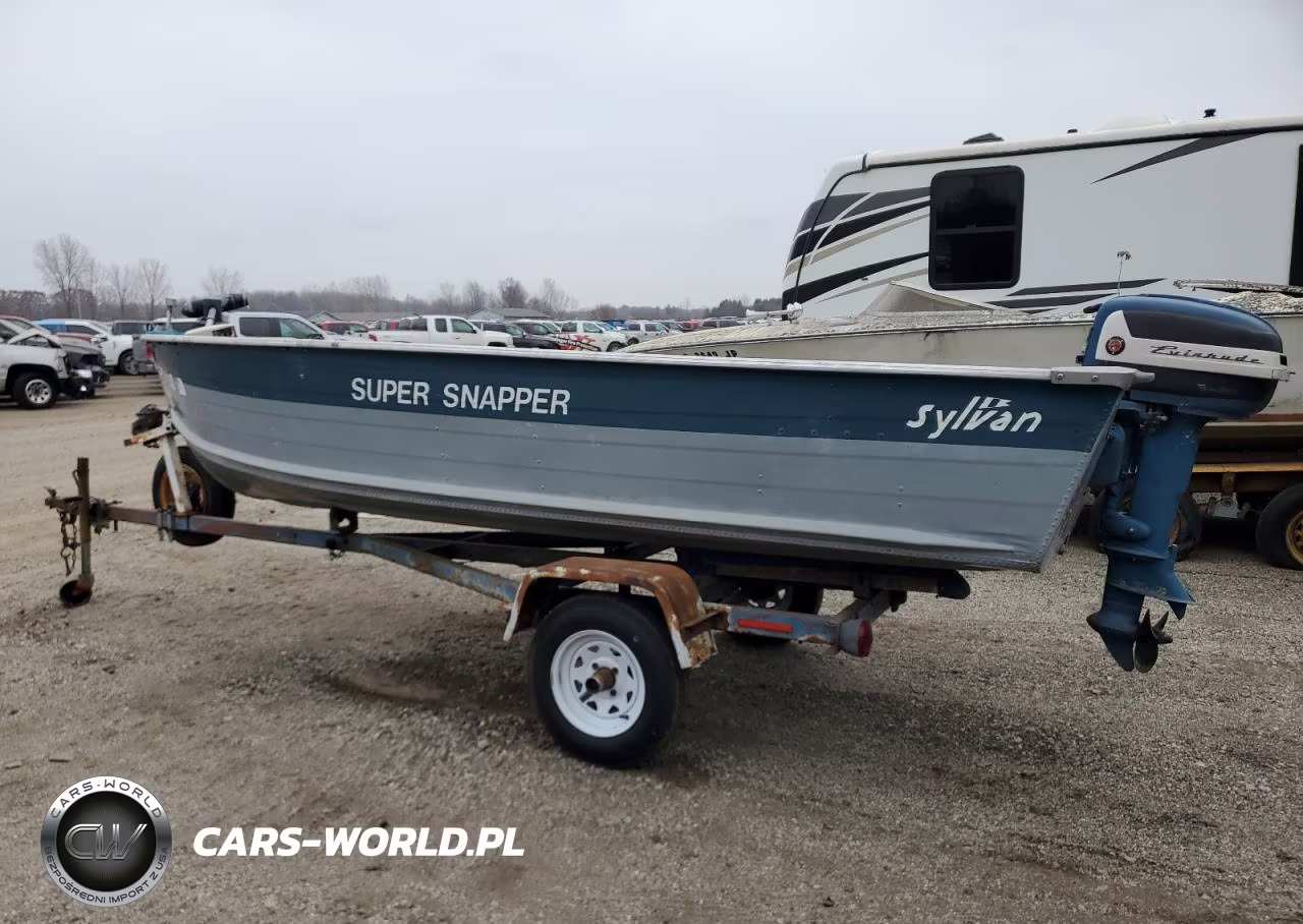1993 Sylvan Super Snapper Boat VIN:SYL28301A787 - 3