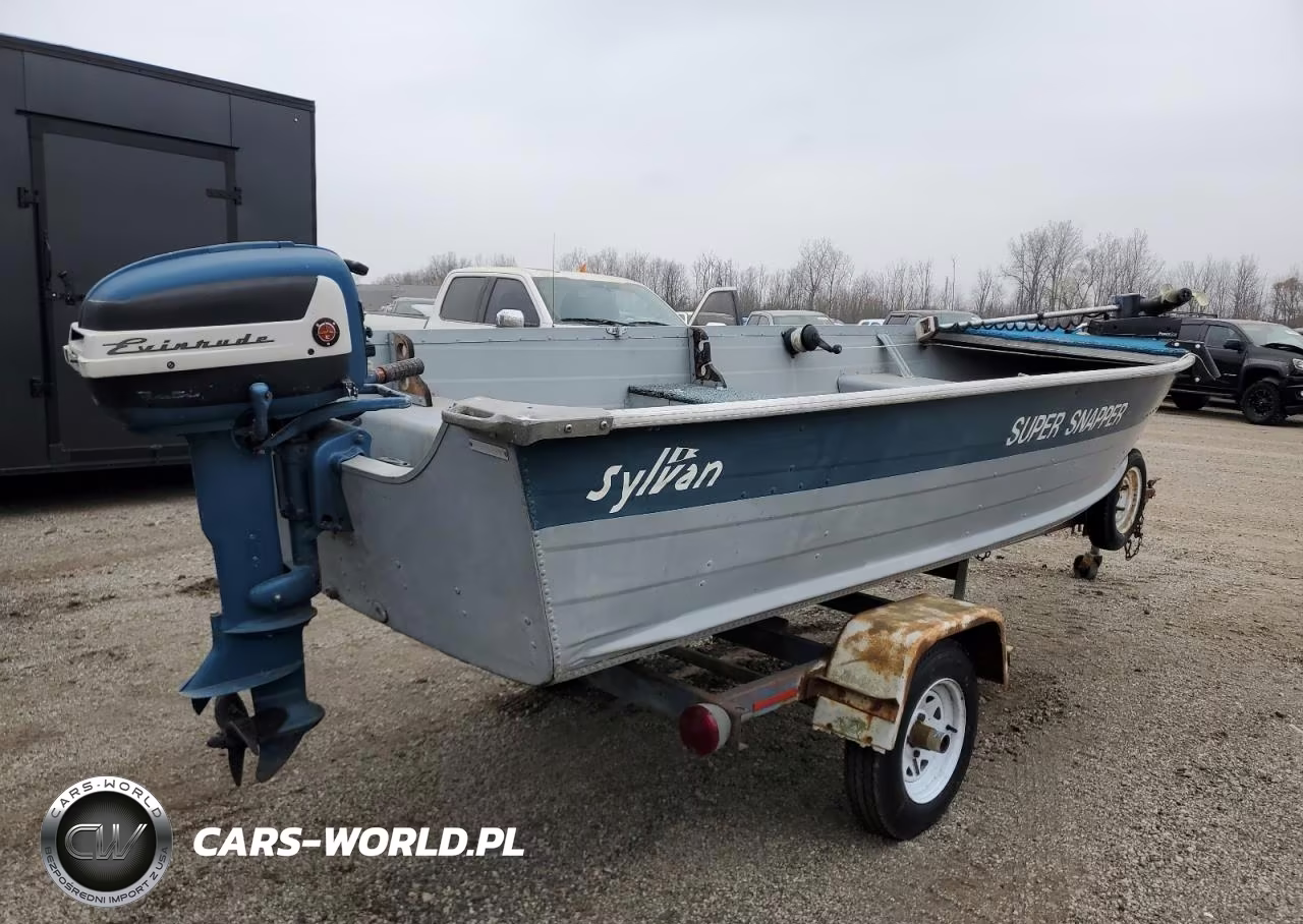 1993 Sylvan Super Snapper Boat VIN:SYL28301A787 - 4