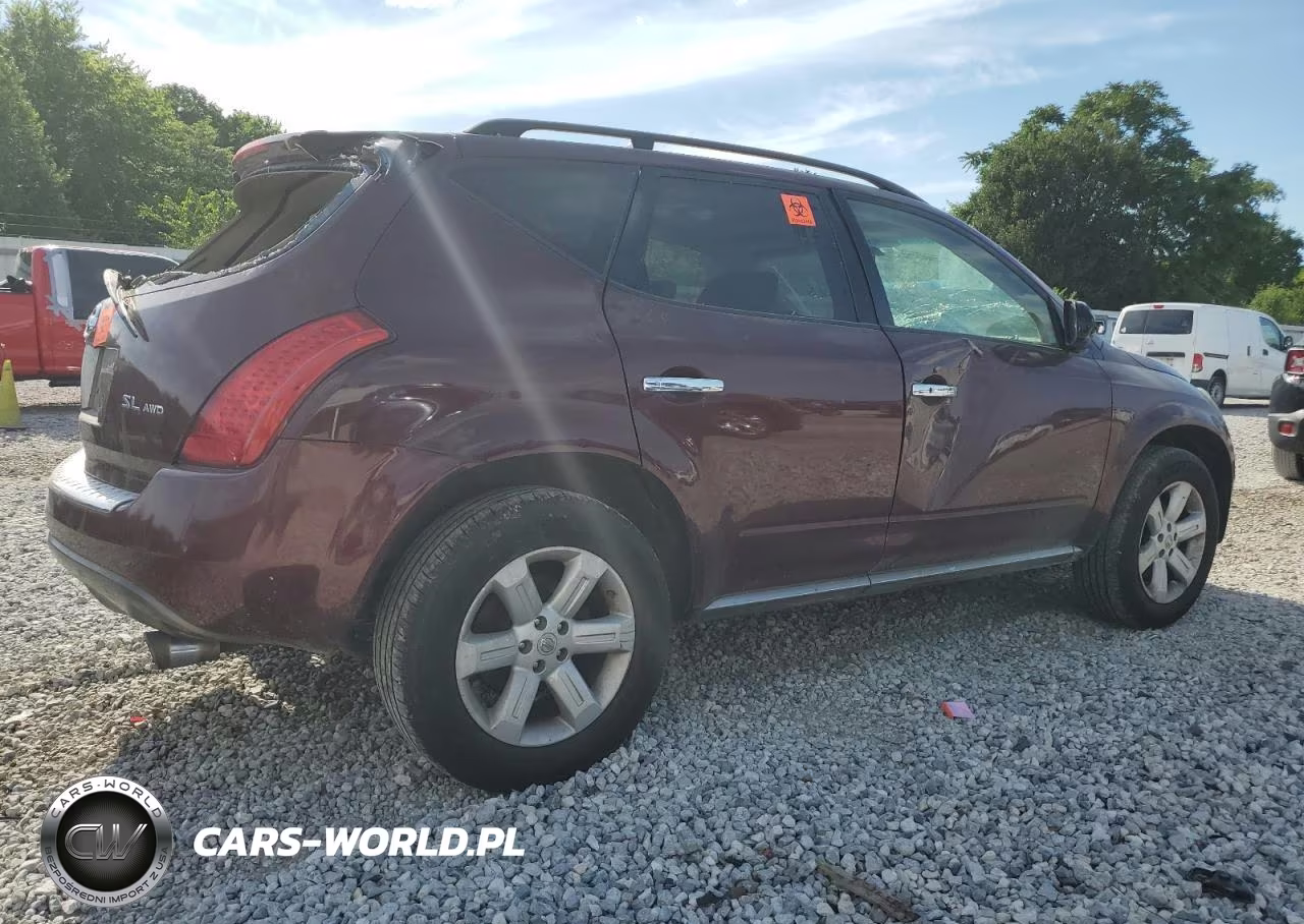 2007 Nissan Murano S VIN:JN8AZ08W77W636011 - 3