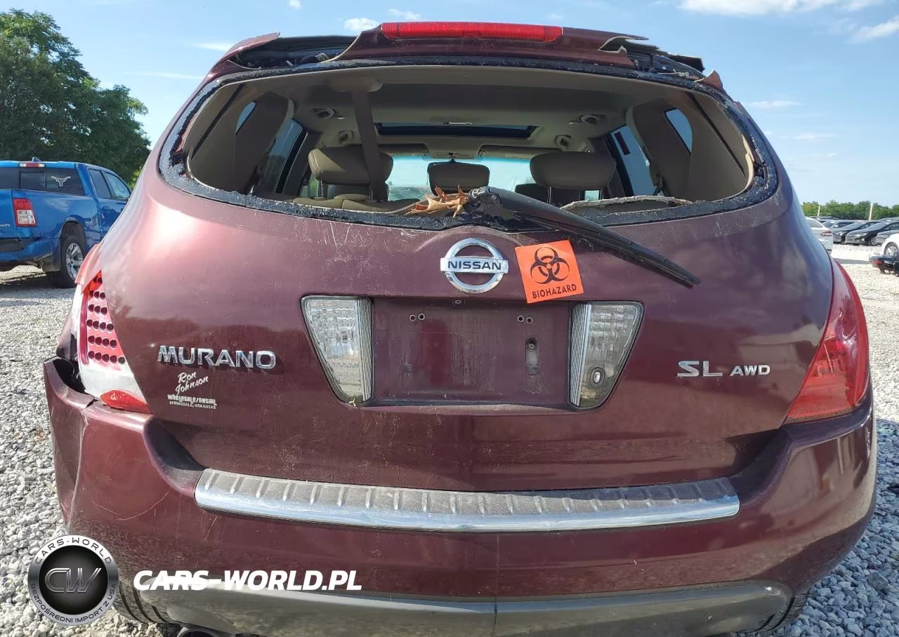 2007 Nissan Murano S VIN:JN8AZ08W77W636011 - 6