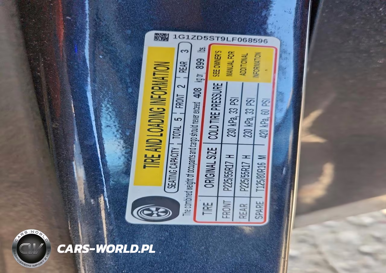 2020 Chevrolet Malibu Lt VIN:1G1ZD5ST9LF068596 - 12