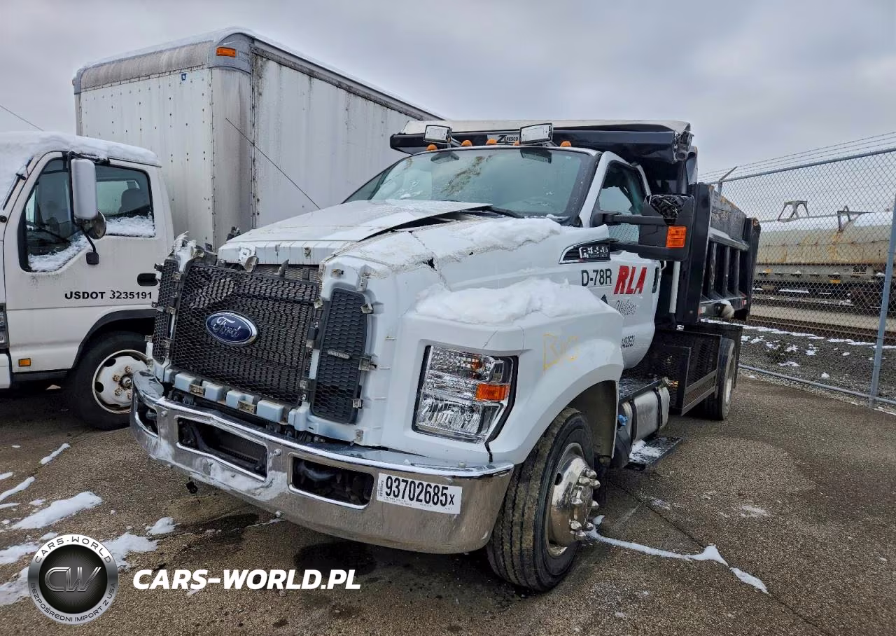 2021 Ford F650 Dump Truck VIN:1FDNF6DC5MDF01438 - 2