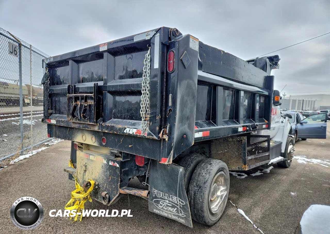 2021 Ford F650 Dump Truck VIN:1FDNF6DC5MDF01438 - 4