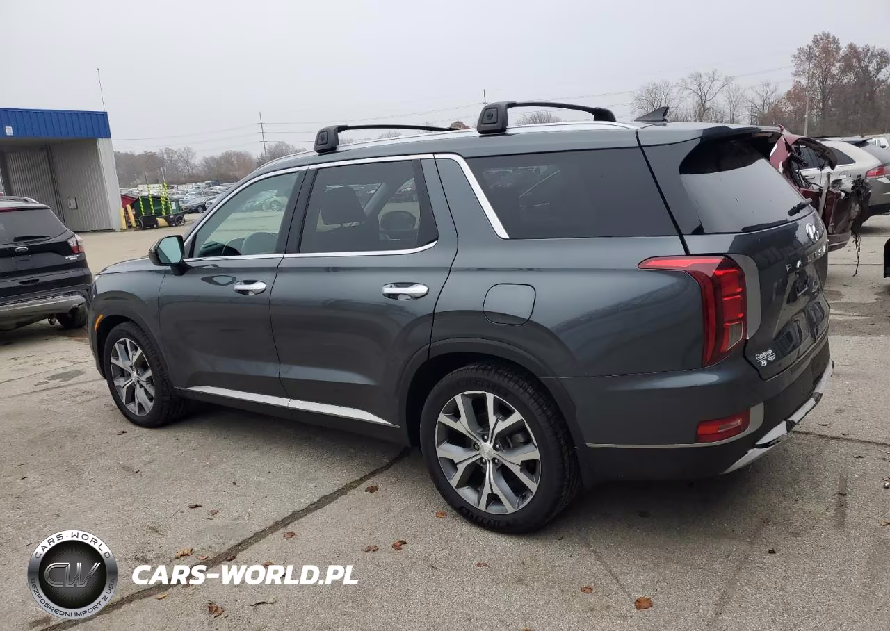 2021 Hyundai Palisade Sel VIN:KM8R4DHE6MU175138 - 2