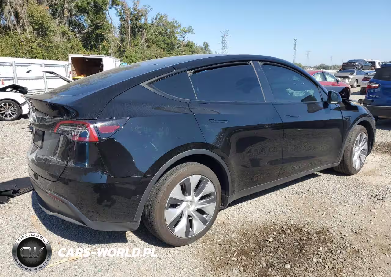 2022 Tesla Model Y VIN:7SAYGDEE1NA003296 - 3