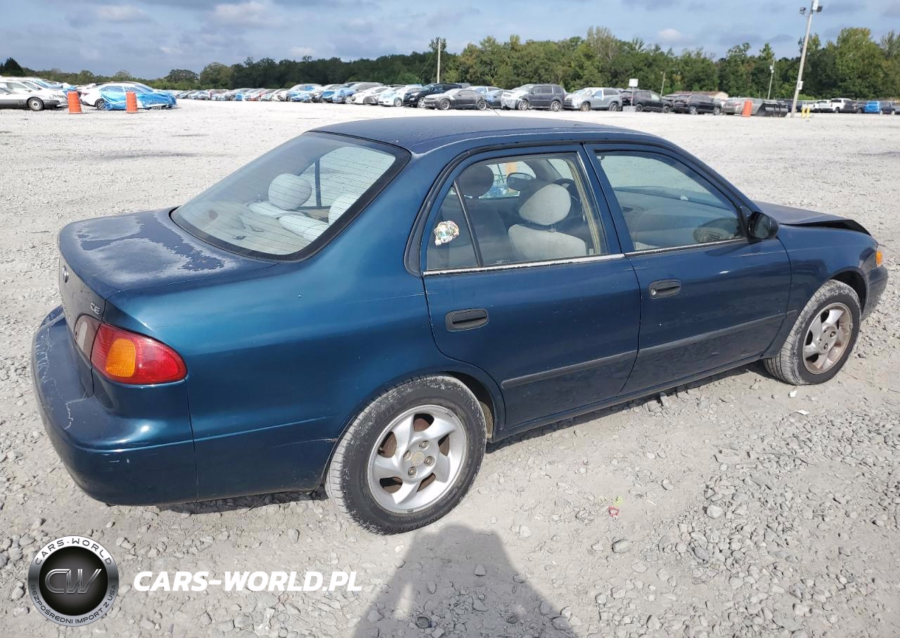 2000 Toyota Corolla Ve VIN:1NXBR12E9YZ314016 - 3