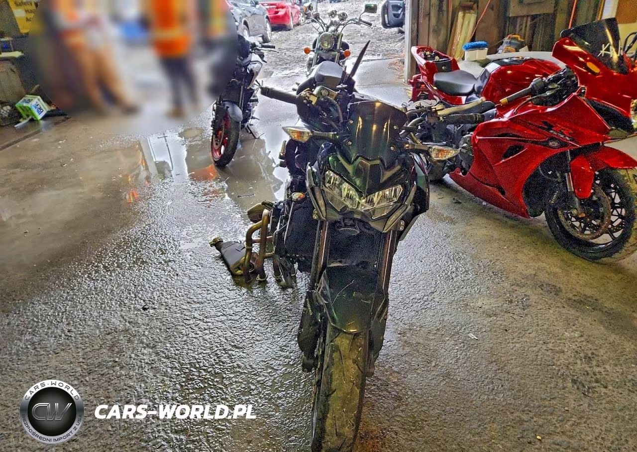 2024 Kawasaki Zr900 F VIN:ML5ZRDF13RDA69207 - 2